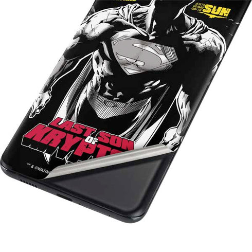 DC Comics Superman Last Son of Krypton Galaxy S21 Ultra 5G Skin